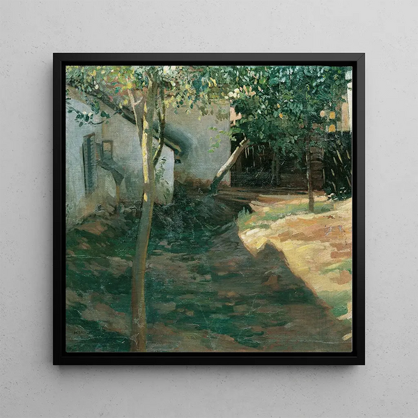 Dans le jardin de pruniers Waldviertel - Hubert Landa