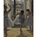 Reproduktion des Gemäldes Tänzerinnen in einem Übungsraum (Drei Tänzerinnen) - Edgar Degas