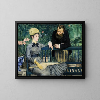 In the Greenhouse - Edouard Manet