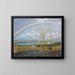 La pluie à la baie de Santoa - Darío de Regoyos — quadro incorniciato alla parete