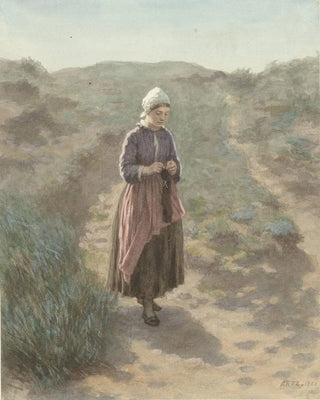 David Adolph Constant Artz - In de duinen te Zandvoort.webp