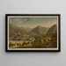 Bellinzone - David Alois Schmid — gerahmtes Bild an der Wand