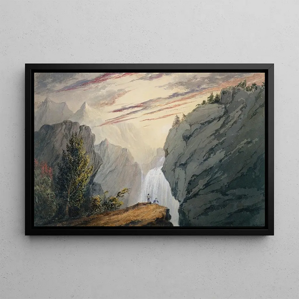 David Claypoole JohnstonAmerican - At the Waterfall.webp