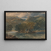 sul fiume Conway, nel nord del Galles - David Cox — quadro incorniciato alla parete