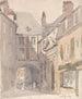Place Saint-Barthélemy Rouen - David Cox — Ansicht des Kunstwerks