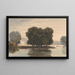 Pont de Richmond - David Cox — framed artwork on a wall