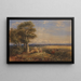 L'alouette - David Cox — quadro incorniciato alla parete