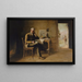 D'un pays lointain - David Davies — gerahmtes Bild an der Wand
