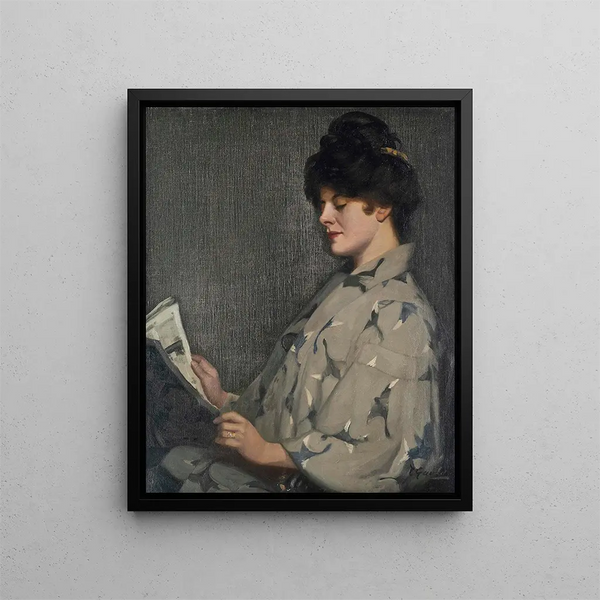 David Gauld - Portrait of a lady thought to be Irene Vanburgh.webp