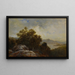 vicino al lago George a La Haye - David Johnson — quadro incorniciato alla parete