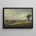 Montagnes Blanches depuis North Conway, New Hampshire - David Johnson — gerahmtes Bild an der Wand