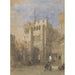 Reproduktion des Gemäldes Bargate Southampton - David Roberts