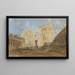 Entrée del Tempio di Iside a Philae - David Roberts — quadro incorniciato alla parete