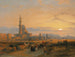 Prozession vor den Gräbern der Kalifen von Kairo - David Roberts — Ansicht des Kunstwerks