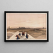 Ruinen von Karnak - David Roberts — gerahmtes Bild an der Wand