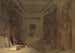 Die hypostyle Halle des großen Tempels von Abu Simbel Ägypten - David Roberts — Ansicht des Kunstwerks