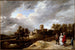 eines Gemäldes eines Schlosses und seiner Besitzer - David Teniers der Jüngere — Ansicht des Kunstwerks