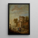 Pomeriggio - David Teniers il Giovane — quadro incorniciato alla parete