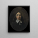Un uomo sconosciuto - David Teniers il Giovane — quadro incorniciato alla parete