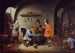 Spielszenen in einer Gaststätte - David Teniers der Jüngere — Ansicht des Kunstwerks