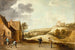 Landschaft mit Bauern, die vor einer Gaststätte Boule spielen - David Teniers der Jüngere — Ansicht des Kunstwerks