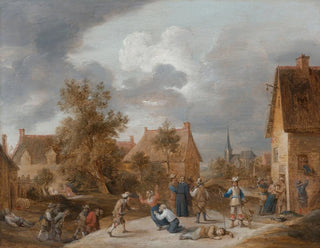 David Teniers The Younger - Soldiers Sacking A Village.webp