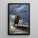 Riproduzione del dipinto Inverno - David Teniers il Giovane