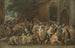 Verteilung von Almosen - David Vinckboons — Ansicht des Kunstwerks