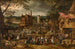 Village Festival Painting - David Vinckboons — artwork view