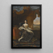 Reproduktion des Gemäldes Hedvig Eleonora 1636-1715 Königin von Schweden - David von Krafft