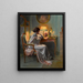 Au boudoir - Delphin Enjolras — gerahmtes Bild an der Wand