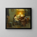 Al pianoforte - Delphin Enjolras — quadro incorniciato alla parete