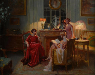 Delphin Enjolras - In the reading room.webp