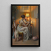 La Connaisseuse - Delphin Enjolras — gerahmtes Bild an der Wand