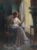 Dame au boudoir - Delphin Enjolras — vista dell’opera