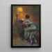 Reproduktion des Gemäldes Le Roman - Delphin Enjolras
