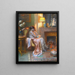 Pensieroso - Delphin Enjolras — quadro incorniciato alla parete