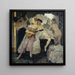 Dietro le quinte - Leo Putz — quadro incorniciato alla parete