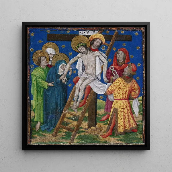 Descente de la Croix - Maître de Cologne de 1458