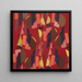 Design textile senza titolo n° VI - Frances Hodgkins — quadro incorniciato alla parete