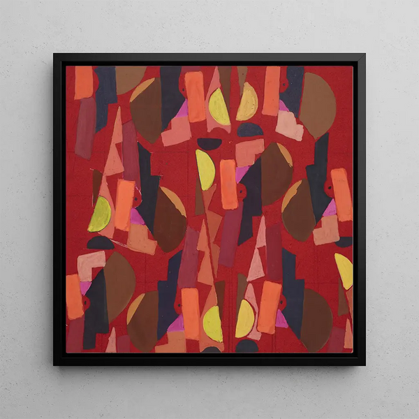 Design textile sans titre n° VI - Frances Hodgkins