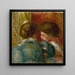 Zwei Frauen - Pierre-Auguste Renoir — gerahmtes Bild an der Wand