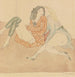 Zwei junge Mädchen am Boden - Jules Pascin — Ansicht des Kunstwerks
