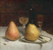 Deux poires sur un plateau - Sanford Robinson Gifford — artwork view