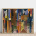Reproduktion des Gemäldes vor der Stadt - Paul Klee