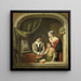 Devenir peintre - Jean-Baptiste Van Eycken — gerahmtes Bild an der Wand