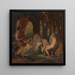 Diane und Actéon - Robert Smirke — gerahmtes Bild an der Wand