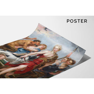 Diane et ses nymphes partant à la chasse - Peter Paul Rubens | Reproduction Tableau Décoration murale affiche copie
