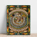 Reproduction of the painting Die Wanduhr-Schlange. Ein Zohohrn Stund Lang - Adolf Wölfli
