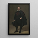Ritratto di Don Pedro de Barberana - Diego Velázquez — quadro incorniciato alla parete